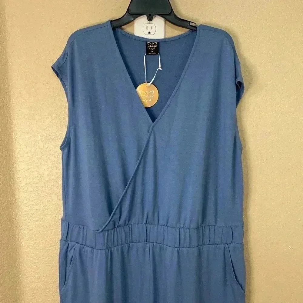 COPY - Laila Ali Jumper One Piece Jumpsuit No Sleeve Size XS NWT B4A